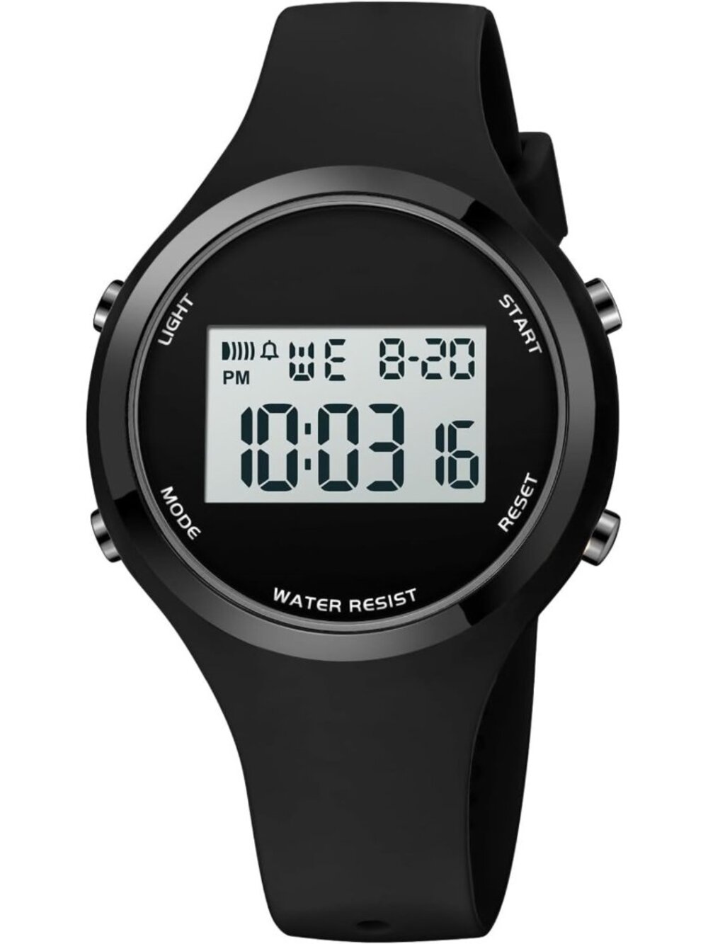 Waterproof LED Digital Sport Watch for Women | Outdoor Alarm Clock Feature